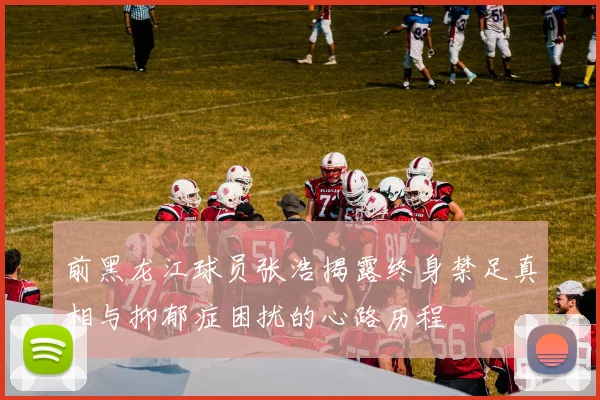 前黑龙江球员张浩揭露终身禁足真相与抑郁症困扰的心路历程