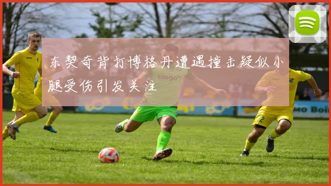 东契奇背打博格丹遭遇撞击疑似小腿受伤引发关注